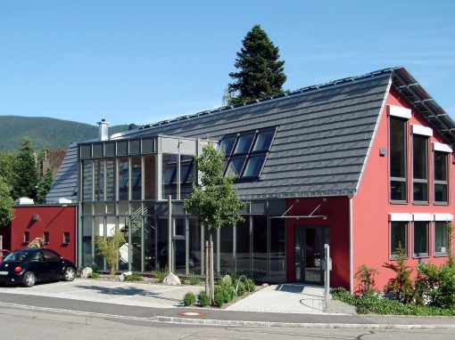 Solar-Büro-Wohnhaus