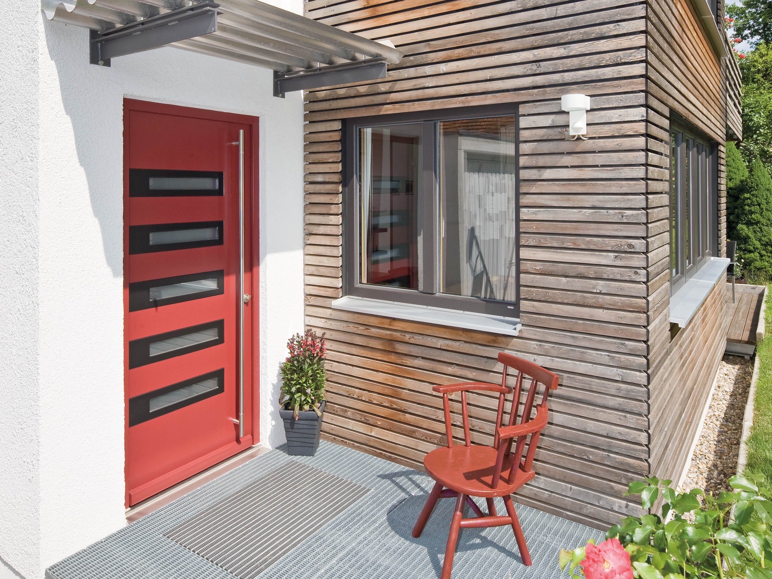 Einfamilienhaus Haus Zaulich Eingangstüre