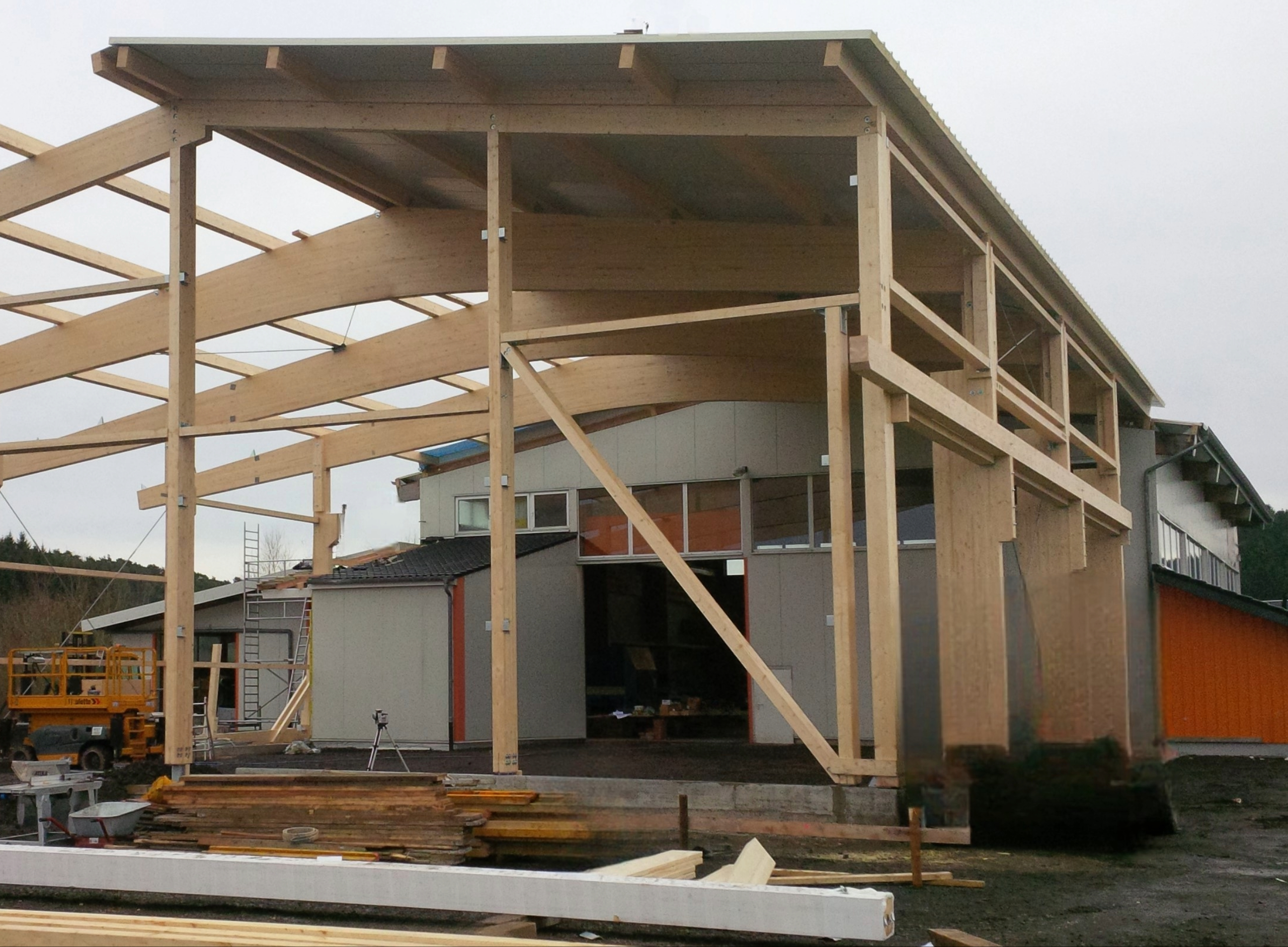 Hallenerweiterung 2014